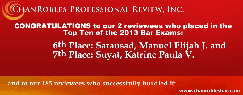 6th Place: Sarausad, Manuel Elijah J. and 7th Place: Suyat, Katrine Paula V.