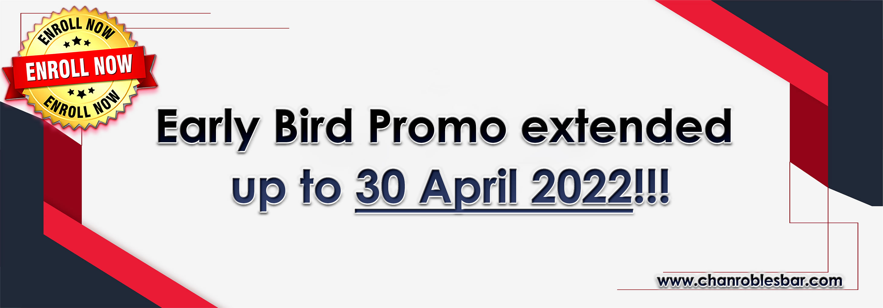 Early Bird Promo - ChanRobles Professional Review, Inc.